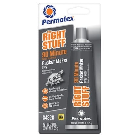 Devcon Permatex The Right Stuff Type-1 High Temperature Gasket Maker 3 oz 1 pk 34328